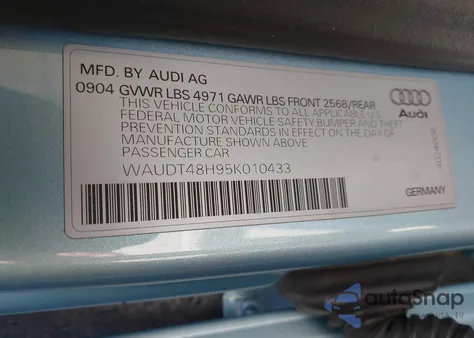 2005 Audi A4 3.0 from USA, damaged, VIN WAUDT48H95K010433